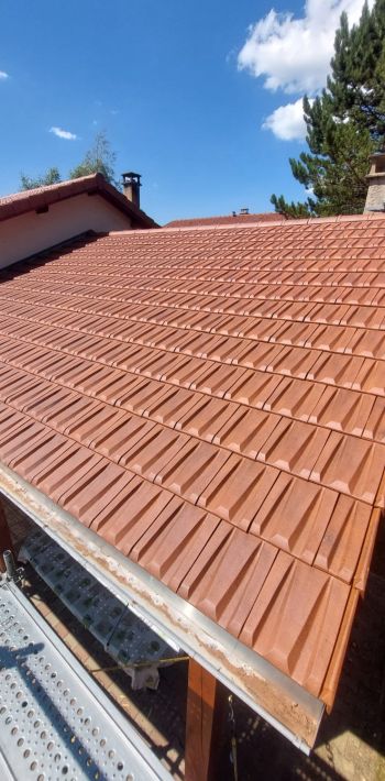 Rénovation couverture tuiles - Saint Martin en Vercors