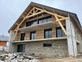 Rénovation corps de ferme charpente - couverture - Villard de Lans