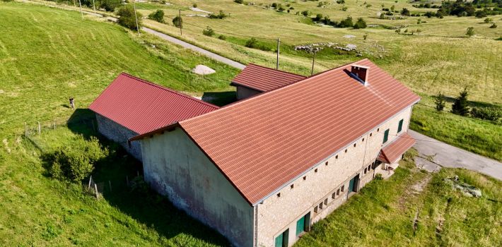 Rénovation couverture tuiles - Vassieux en Vercors