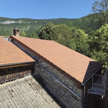 R&eacute;novation couverture tuiles - Saint Martin en Vercors