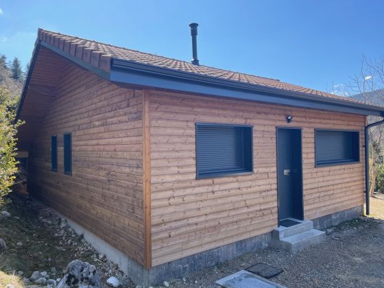 Rénovation maison ossature bois St Agnan en Vercors